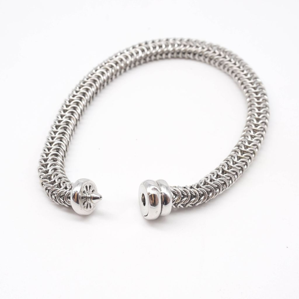 Bracciale Round Couture oro bianco 21,5mm x 6,2mm