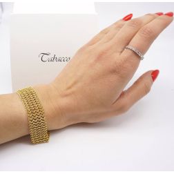 Bracciale Magnificent oro giallo foto indossata