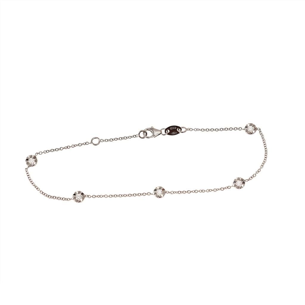 Bracciale Gocce di Luce Sfaccettato 4,50mm