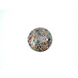 White Gold Confetti Ring