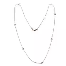 Collana Girocollo Gocce di Luce Sfaccettato 4,50mm