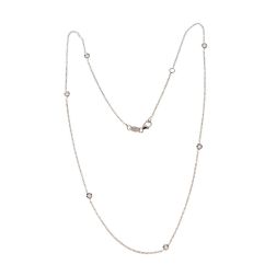 Necklace "Gocce di Luce" Faceted 3,60mm