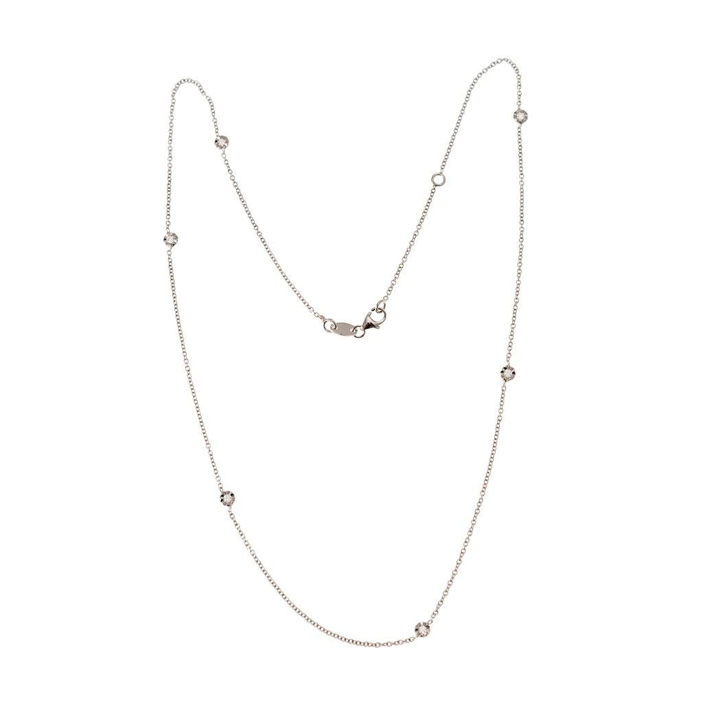 Necklace "Gocce di Luce" Faceted 3,60mm