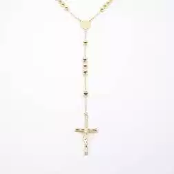 Collana Rosario Oro Giallo sfere 6 mm