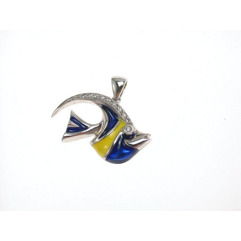 Ciondolo Pesce Blu
