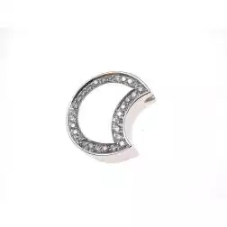 Ciondolo Luna con Diamanti