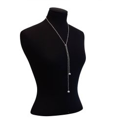 Tahiti pearl necklace 93cm