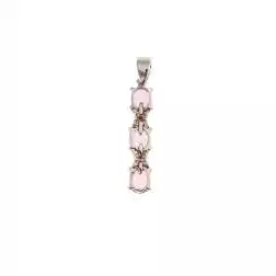 Ciondolo Trilogy Zaffiri Rosa e Diamanti
