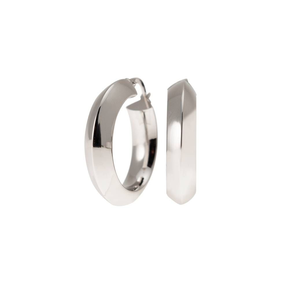 Boccole punta 3.00cm x 7mm Oro Bianco