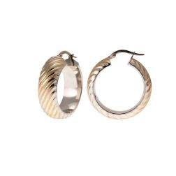 Boccole rigate oblique Bicolore