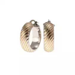 Boccole rigate oblique Bicolore