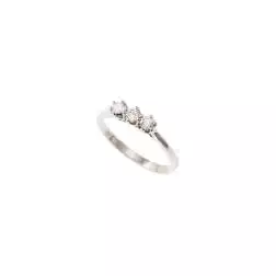 Anello Trilogy Crociera 0,30ct