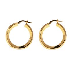 Boccole Punta rigate con profilo lucido Classica Oro Giallo