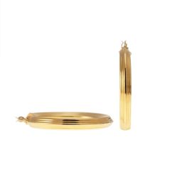 Boccole Punta rigate con profilo lucido Classica Oro Giallo