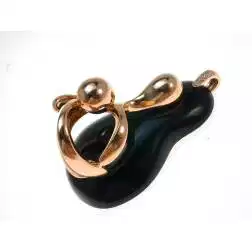 Pendant The Waiting on Black Onyx