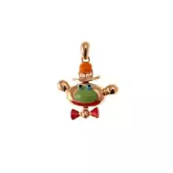 Eno the Alien Little Head Pendant Rose Gold