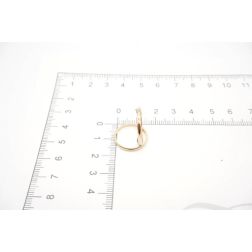 Yellow gold 1 gram ring