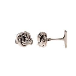 Gemelli Intreccio in oro bianco 18kt