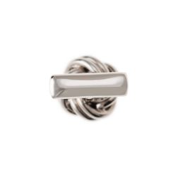 Gemelli Intreccio in oro bianco 18kt Retro