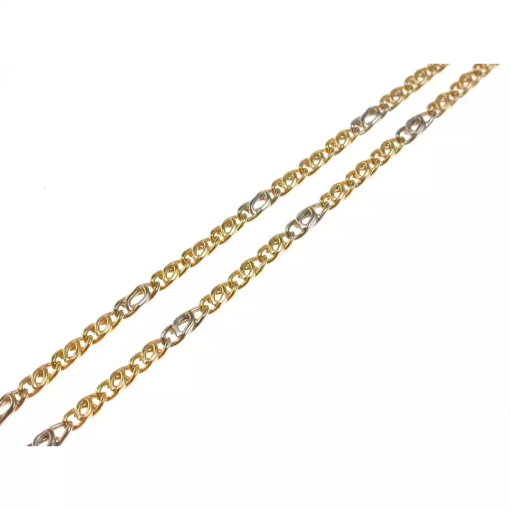 Collana 3+1 tigre & pernice bicolore 50cm x 2,4mm