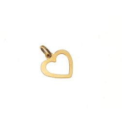 Yellow Gold Heart Pendant