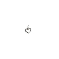 White Gold Little Heart Pendant