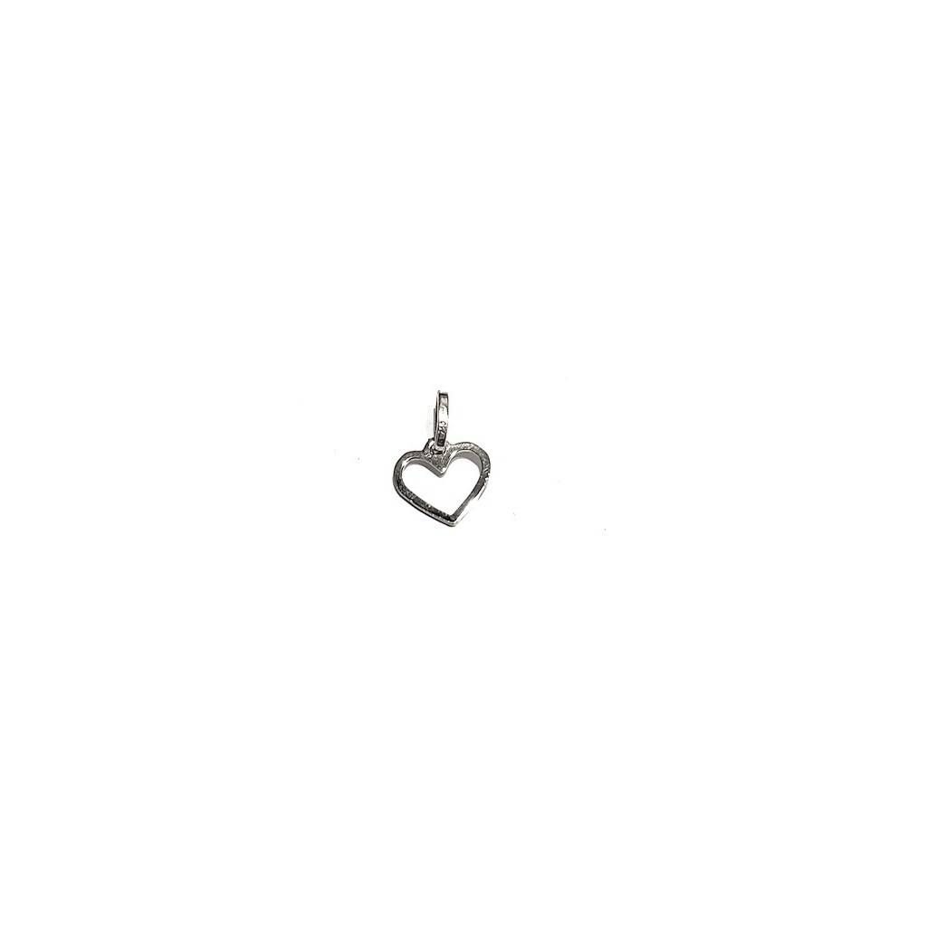 White Gold Little Heart Pendant