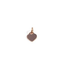 Small Heart Pendant Rose Gold Jumper Attachment