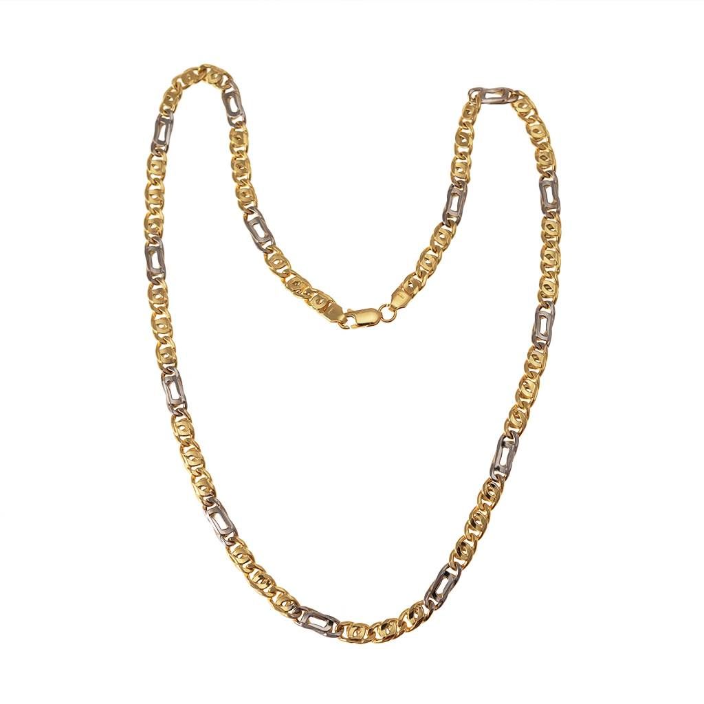 Two-tone Figaro Necklace x 5,20mm