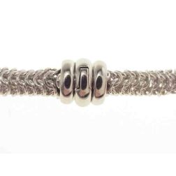 Girocollo Round Couture oro bianco 46 cm x 6,2mm