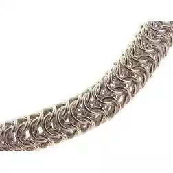 Girocollo Round Couture oro bianco 46 cm x 6,2mm