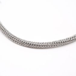 Bracciale Round Couture oro bianco 20mm x 6,2mm