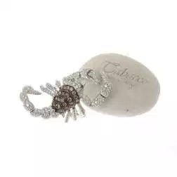 Anello Scorpione con Diamanti