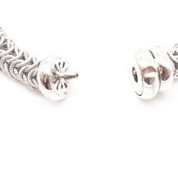 Necklace Striped Round Couture white gold 42 cm x 6,2mm