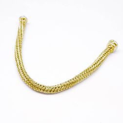 Round Couture 18kt Yellow Gold Bracelet 19mm x 6,2mm