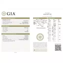 Anello Solitario SALINA 60 punti Certificato GIA