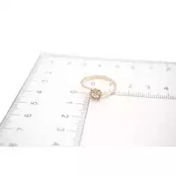Anello Easy Flower Diamante Oro Rosa