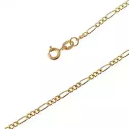 Collana 50cm 3+1 da 2,2mm in Oro Giallo 18kt