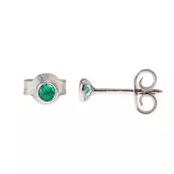 Orecchini Smeraldo Circle 3.50mm