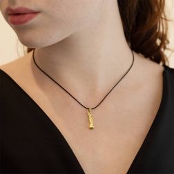 phot of worn Statue of Liberty Pendant
