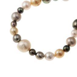 Irregular Australian and Tahitian Pearls Necklace