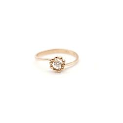 Anello Easy Flower Diamond Rose Gold