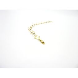 Bracciale Catena a Rombi piatti 18,50cm in oro giallo 18kt
