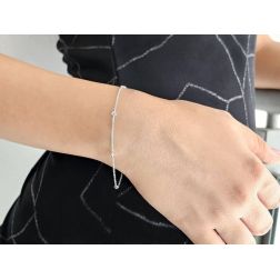 Bracciale Gocce di Luce 3.60mm foto indossata