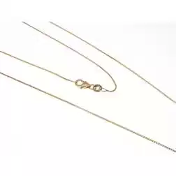 Necklace Veneta 45cm 0.9mm 18kt yellow gold