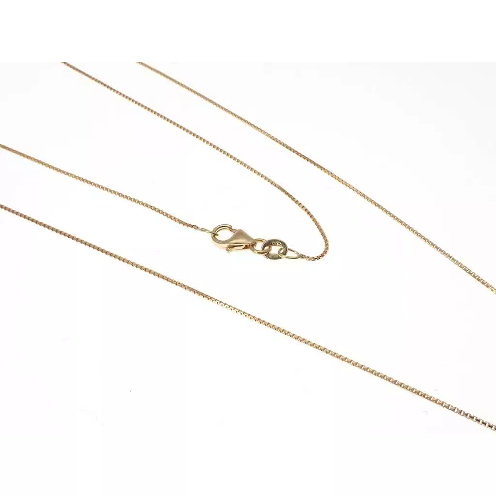 Girocollo Veneta 45cm 0,9mm in Oro Giallo