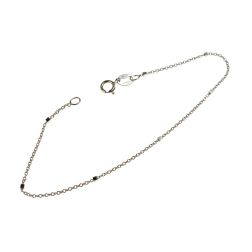Tiny Bracelet for Baby (15cm) White Gold