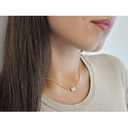 Photo of worn I love To Travel Pendant