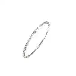 Bracciale Tennis Rigido Diamanti