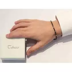 Bracciale Tennis DOT x 2.90mm foto indossata